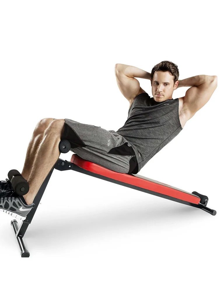 Marcy Utility Bench with Headrest | Slant Board | SB 4606