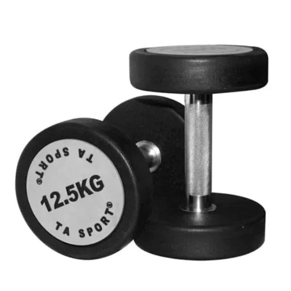 Ta Sport 2.5 KG to 20 KG Premium Round Dumbell - Grey
