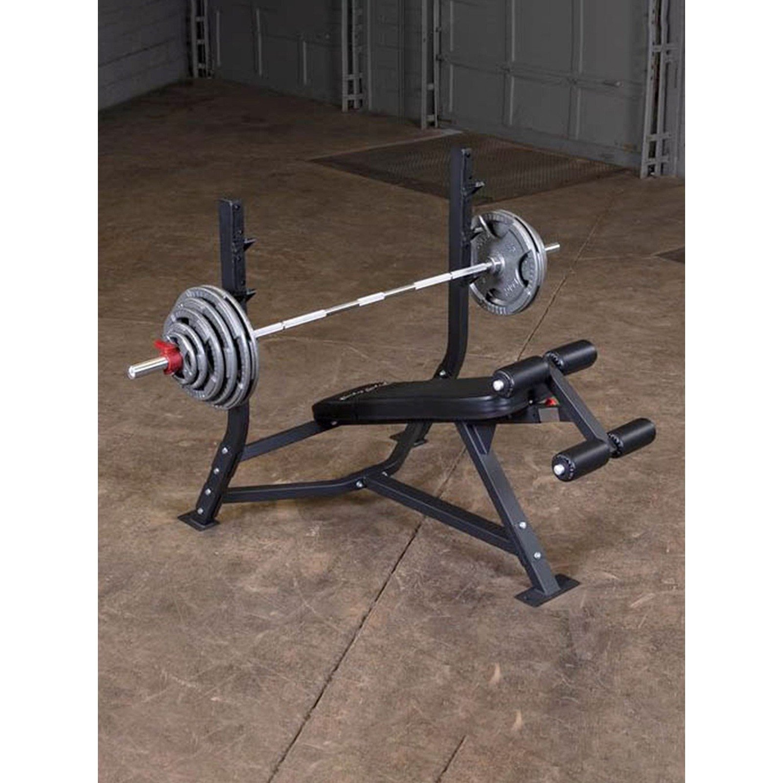 Body Solid Pro Clubline Decline Olympic Bench