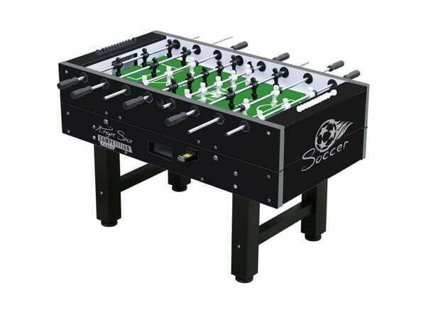 Knightshot ST179 Commercial Coin-Operated Foosball Table |Black