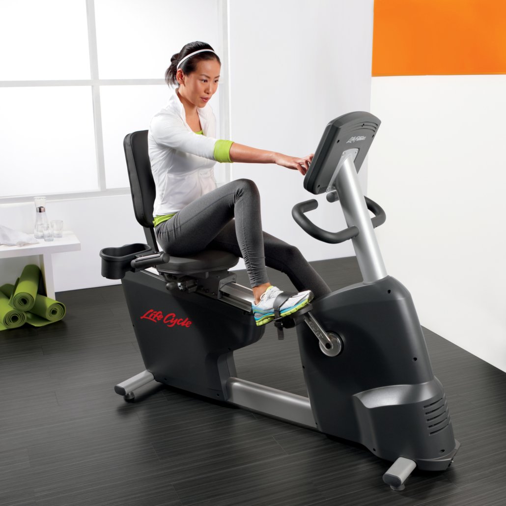 Life Fitness Activate Series Lifecycle Recumbent Bike