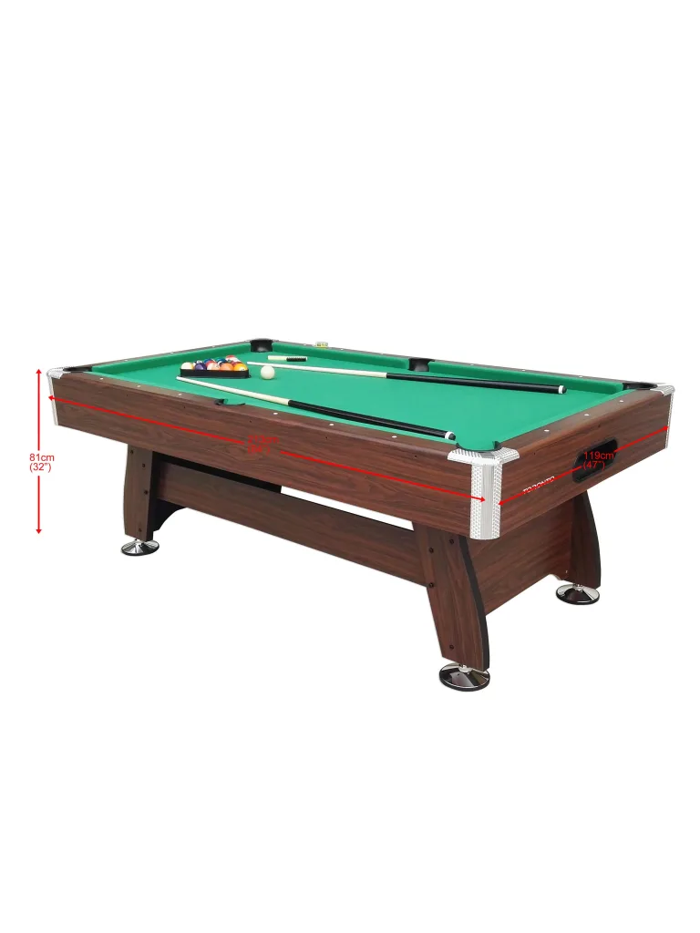 Toronto GP009 Pool/Billiard Table | Green | 7FT