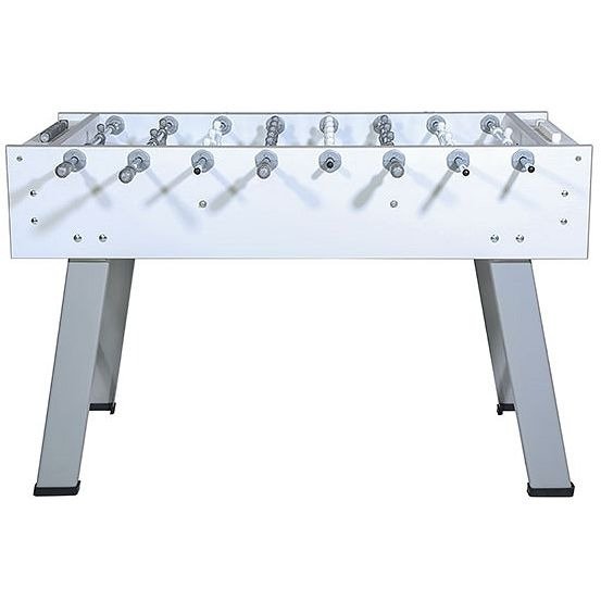 Indoor/Outdoor Foosball Table - Grey/White Color - Model 0Cal0015