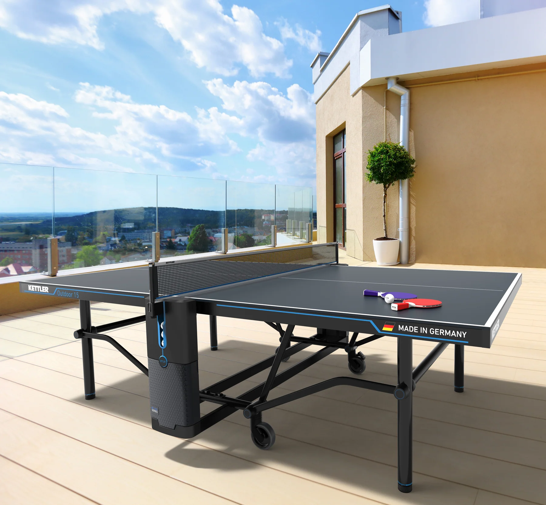 KETTLER Outdoor 15 Table Tennis Table