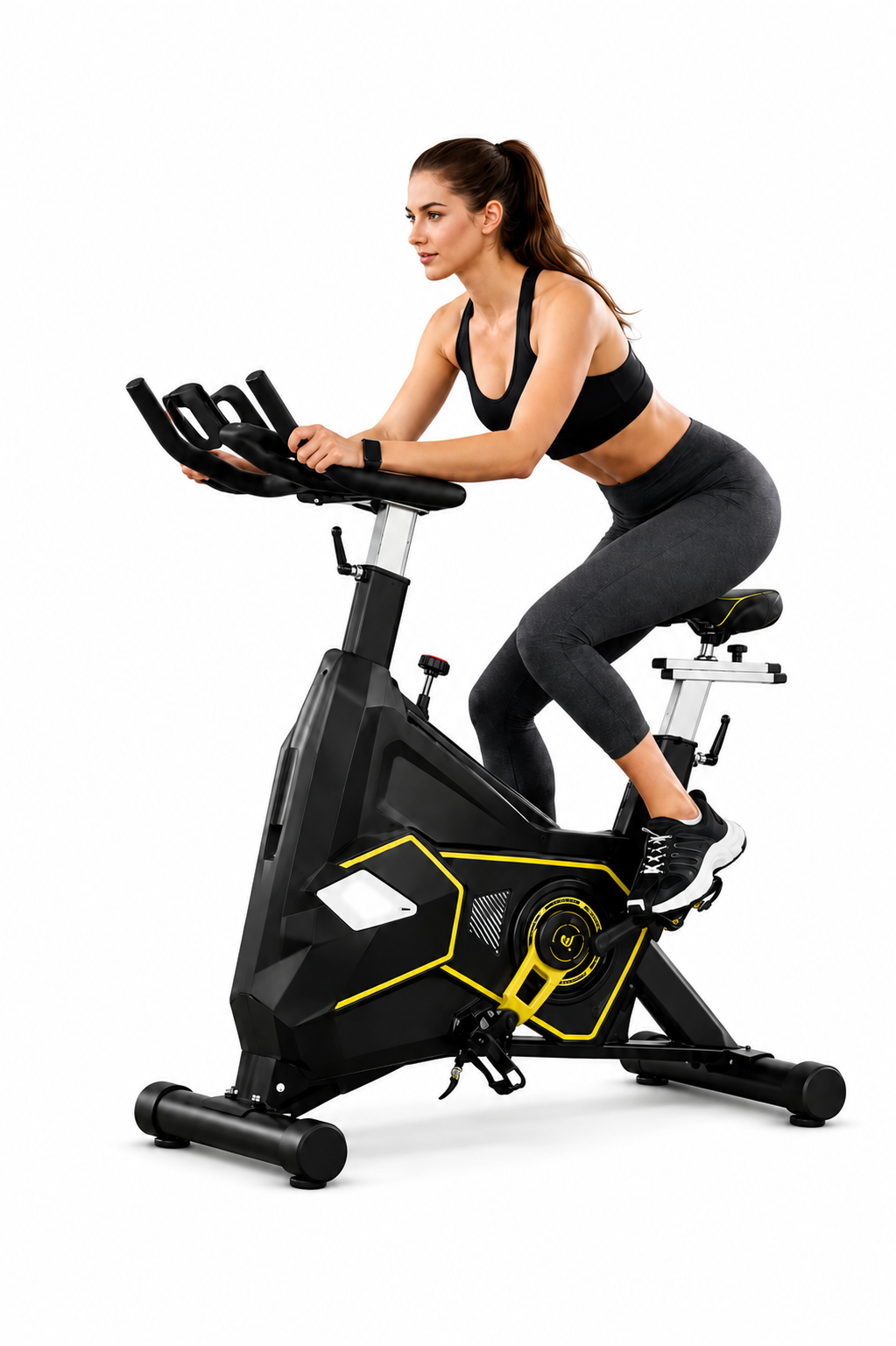 Miracle Fitness Commercial Spin Bike 20KG Spin Wheel