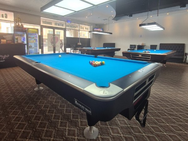 Knight Shot Royal Evo Commercial Pool Table 9ft. Ball Return System