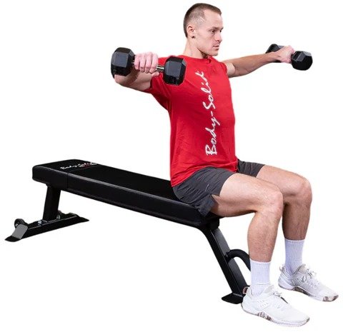 Body Solid Pro Clubline Flat Bench | SFB125