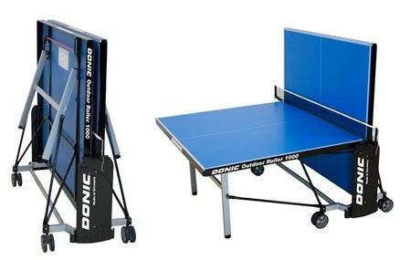 Donic Outdoor Roller 1000 Table Tennis Table