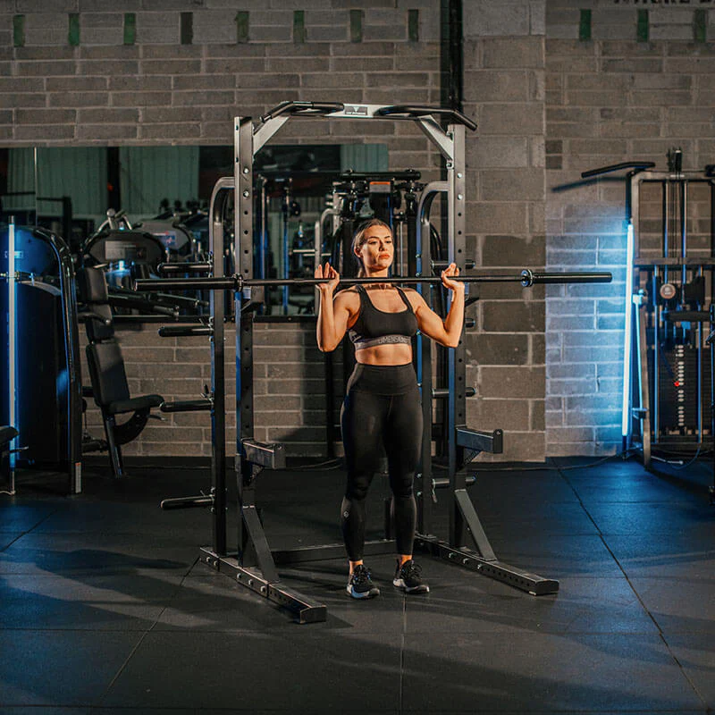 Body Strong Half Power Squat Rack Cage- WB064