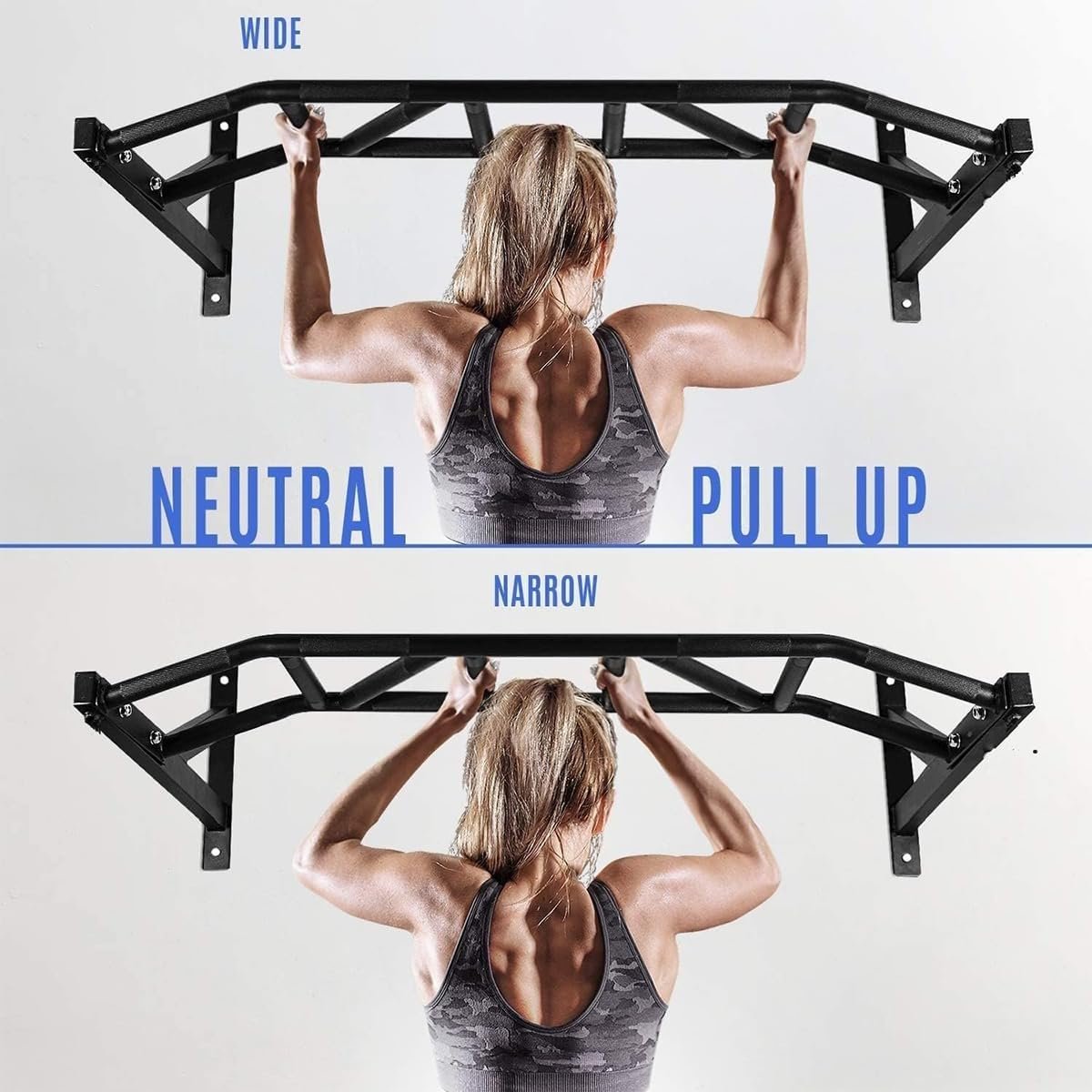 Miracle Fitness Wall Mounted Monkey wall Mounted Horizontal Pull Up Bar