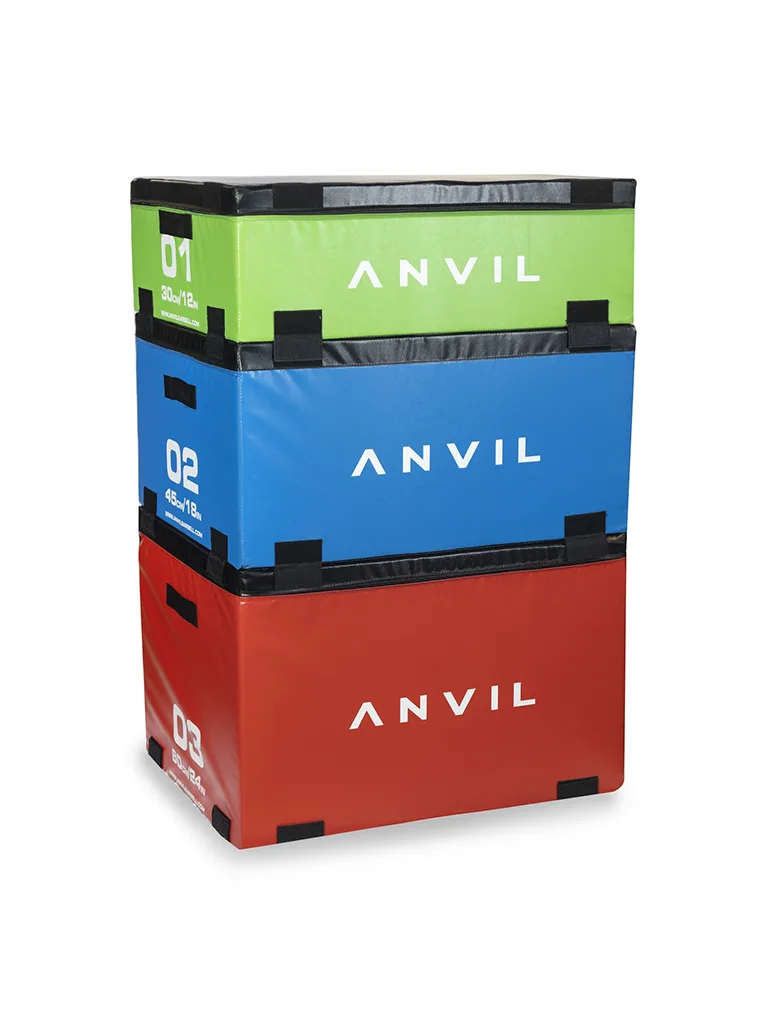 Anvil Softie Foam Plyo Boxes - 900(L) x 750(W) x 300/450/600(H)