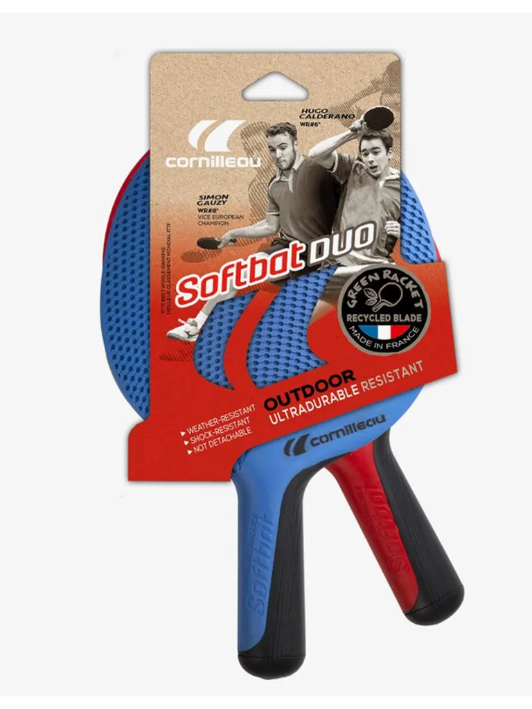 Cornilleau Table Tennis Softbat Duo Pack