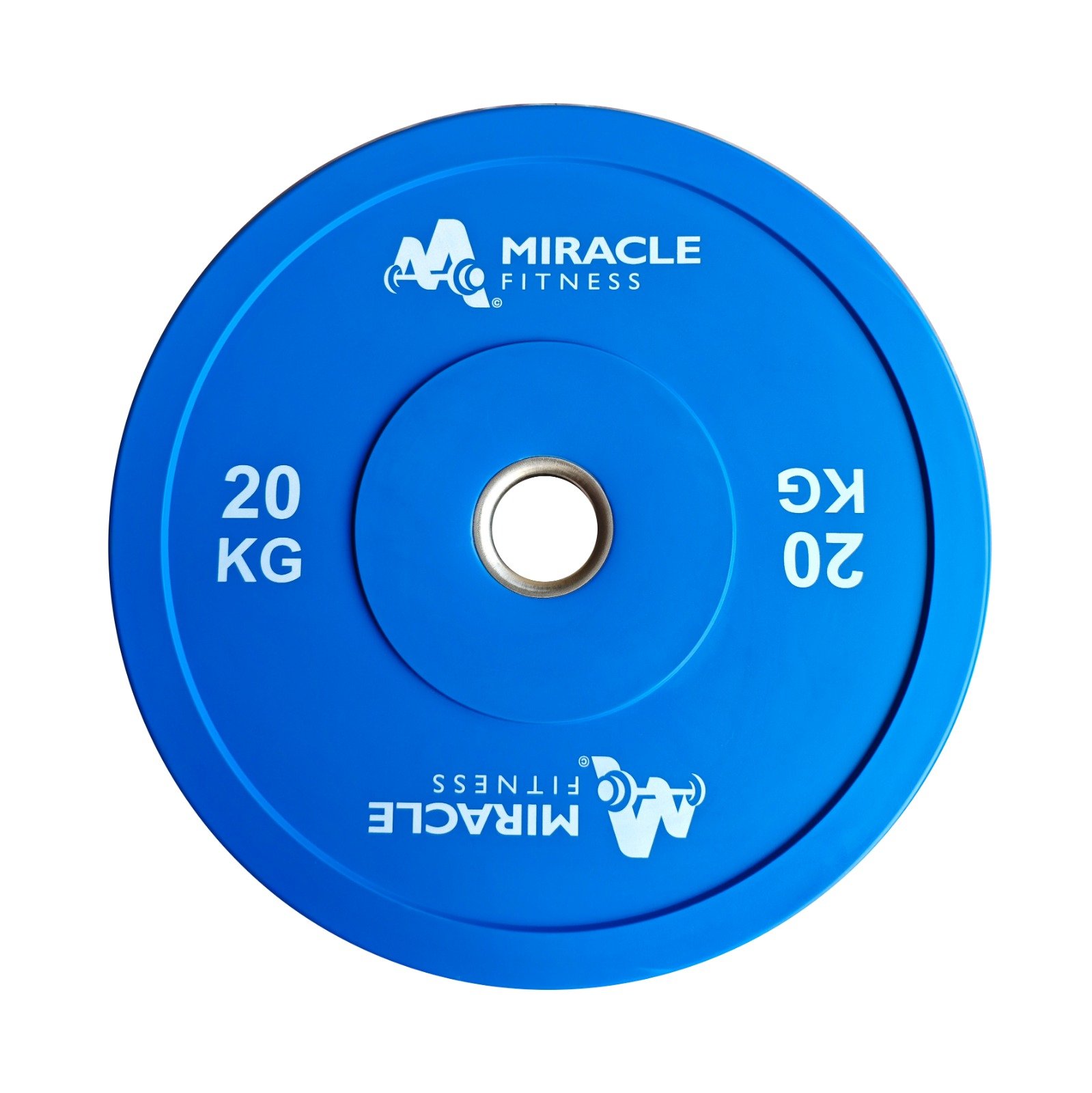 Miracle Fitness Color Bumper Plates 5 Kg to 25 Kg