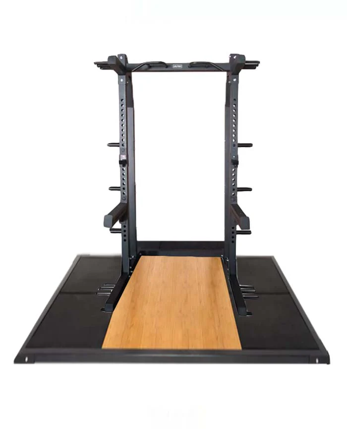 Miracle Fitness Squat Rack with Weight Lifting Platform - J613