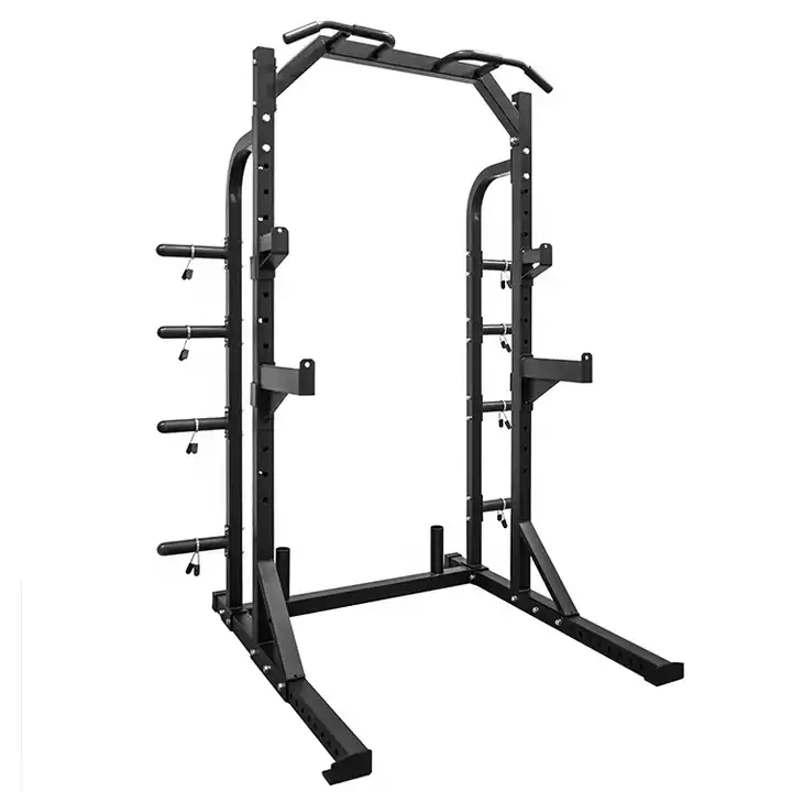 Miracle Fitness Half Power Squat Rack Cage- WB064