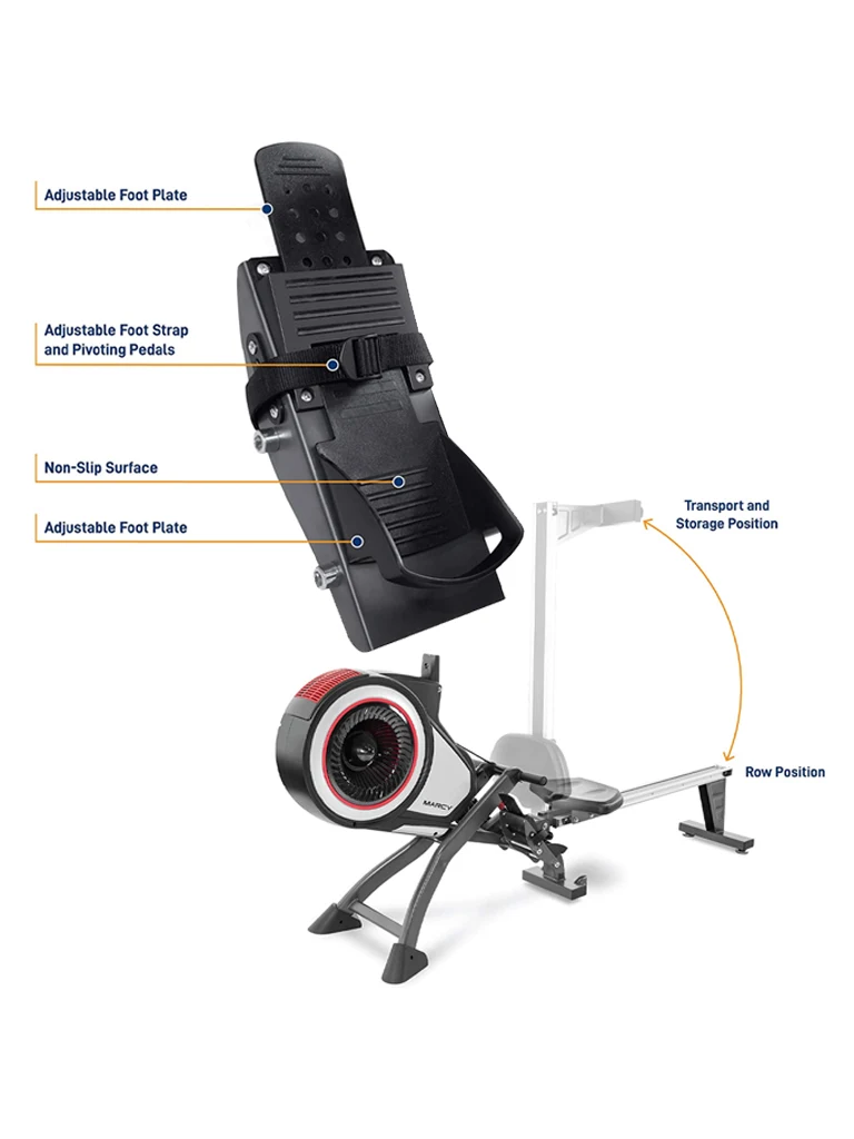 Marcy NS 6050RE Folding Turbine Rower