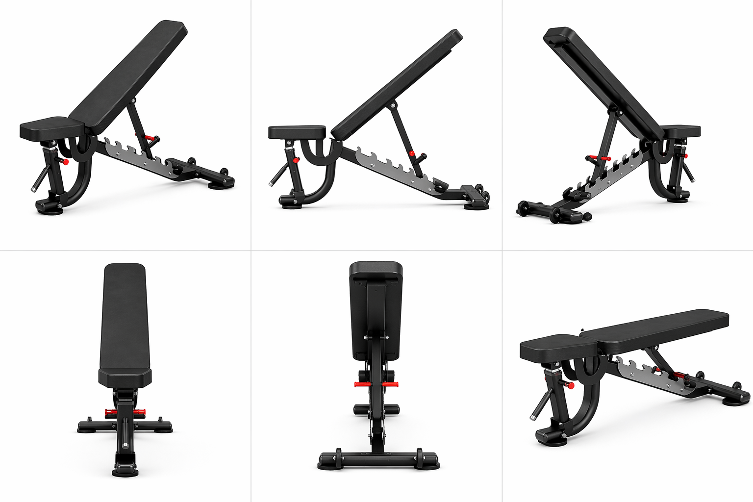 Miracle Fitness Fitness Adjustable Bench - BS034