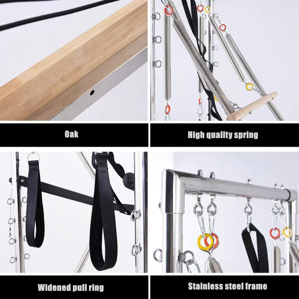 Miracle Fitness Pilates Reformer Semi-elevated 2-in-1 Yoga Bed  GJC02