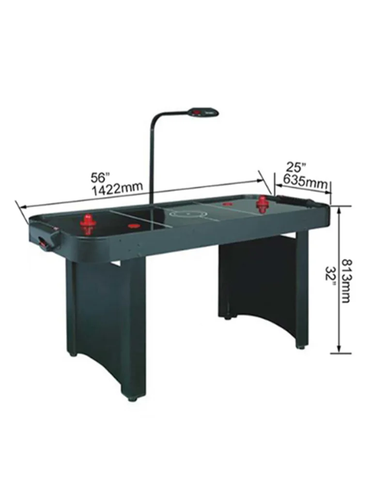 Knightshot Kids Air Hockey Table with Electronic Scoring Head | 5FT