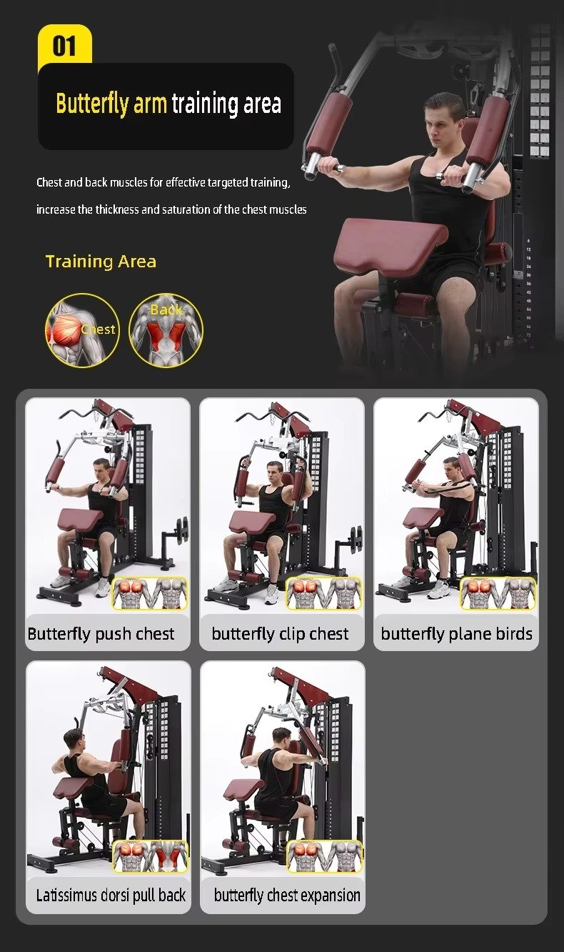 Body Strong Multi-Functional Home Gym with Leg Press LMS 10