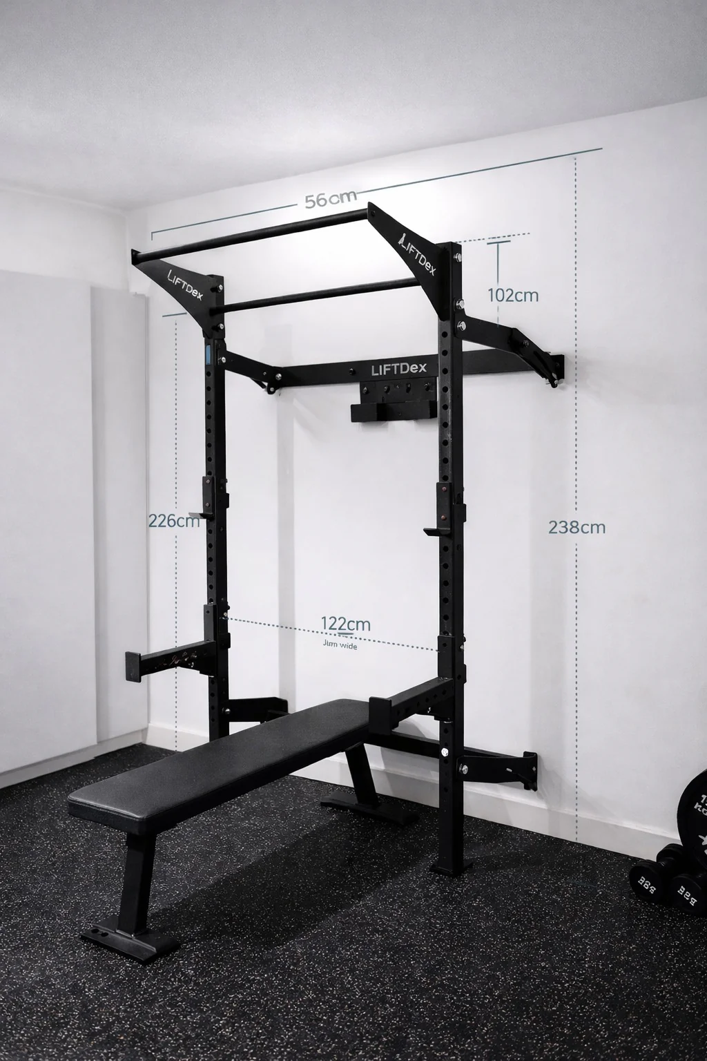 Liftdex Garage Special Wall Mounted Foldable Rack