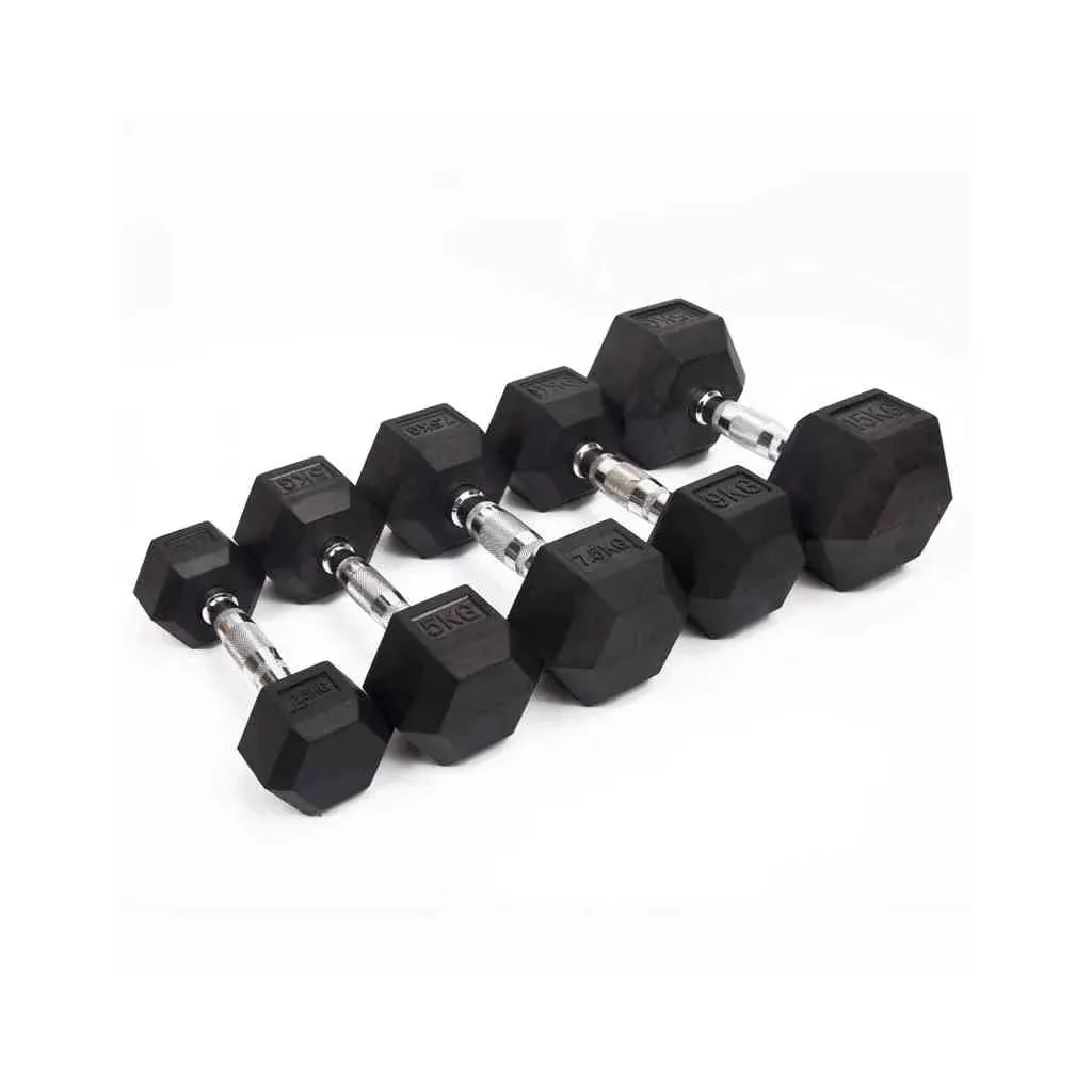 Miracle Hex Dumbbell With Rack 2.5Kg To 15Kg