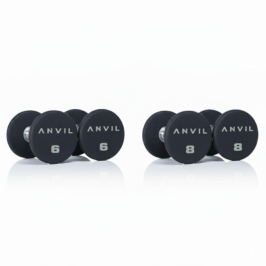 Anvil Rubber Dumbbell Bundle - Pair | 2 to 20 Kg