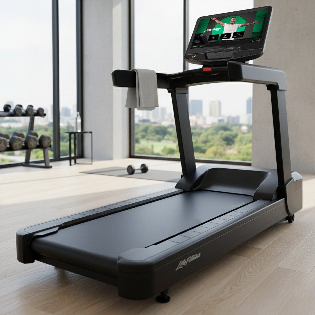 Life Fitness Aspire Treadmill with SE4 24-Inch Console