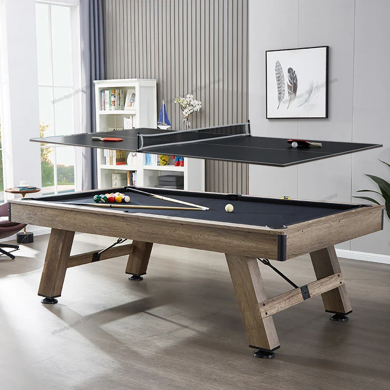 COOL 3 in 1 8ft Pool Billiard Table + Household Table Tennis Table + meeting or dining table Multi Function Game Table