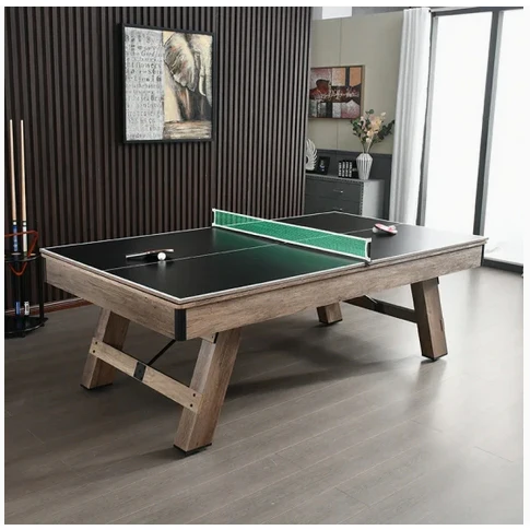 COOL 3 in 1 8ft Pool Billiard Table + Household Table Tennis Table + meeting or dining table Multi Function Game Table