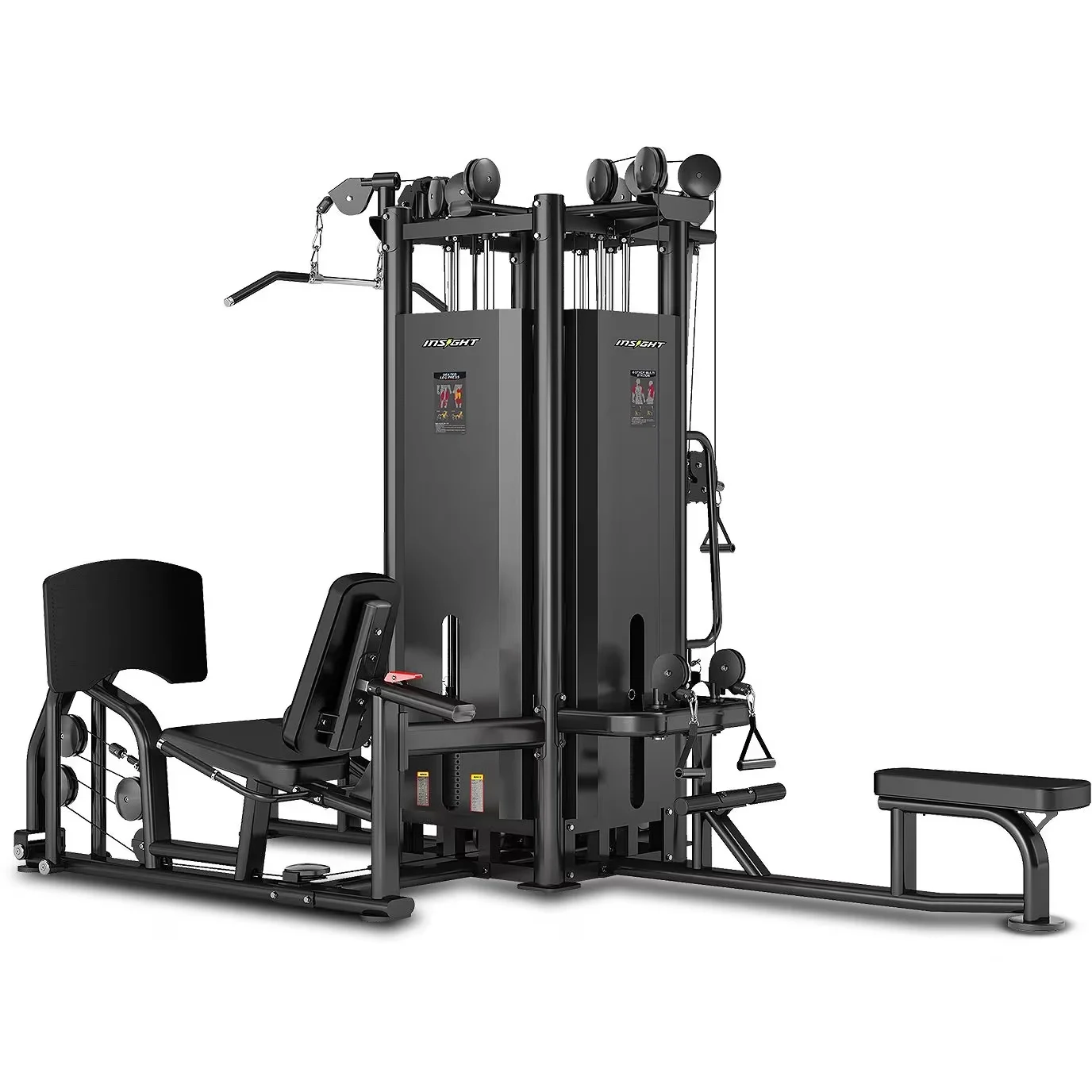 Insight Fitness 4 Station Gym SA023 Black