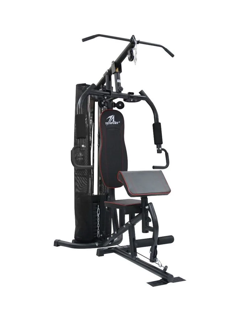 TA Sports Single Station Home Gym YQP58 Black