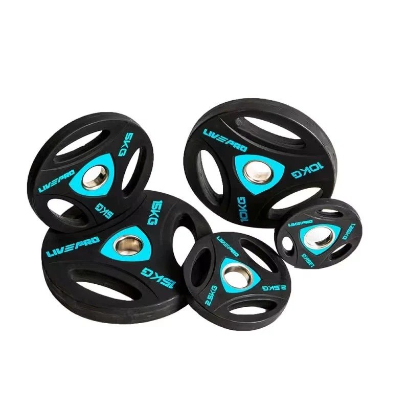 Livepro Urethane Olympic Weight Plate Set 2.5Kg to 25Kg