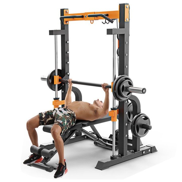 Miracle Fitness Smith Machine with Cable Pulley Station