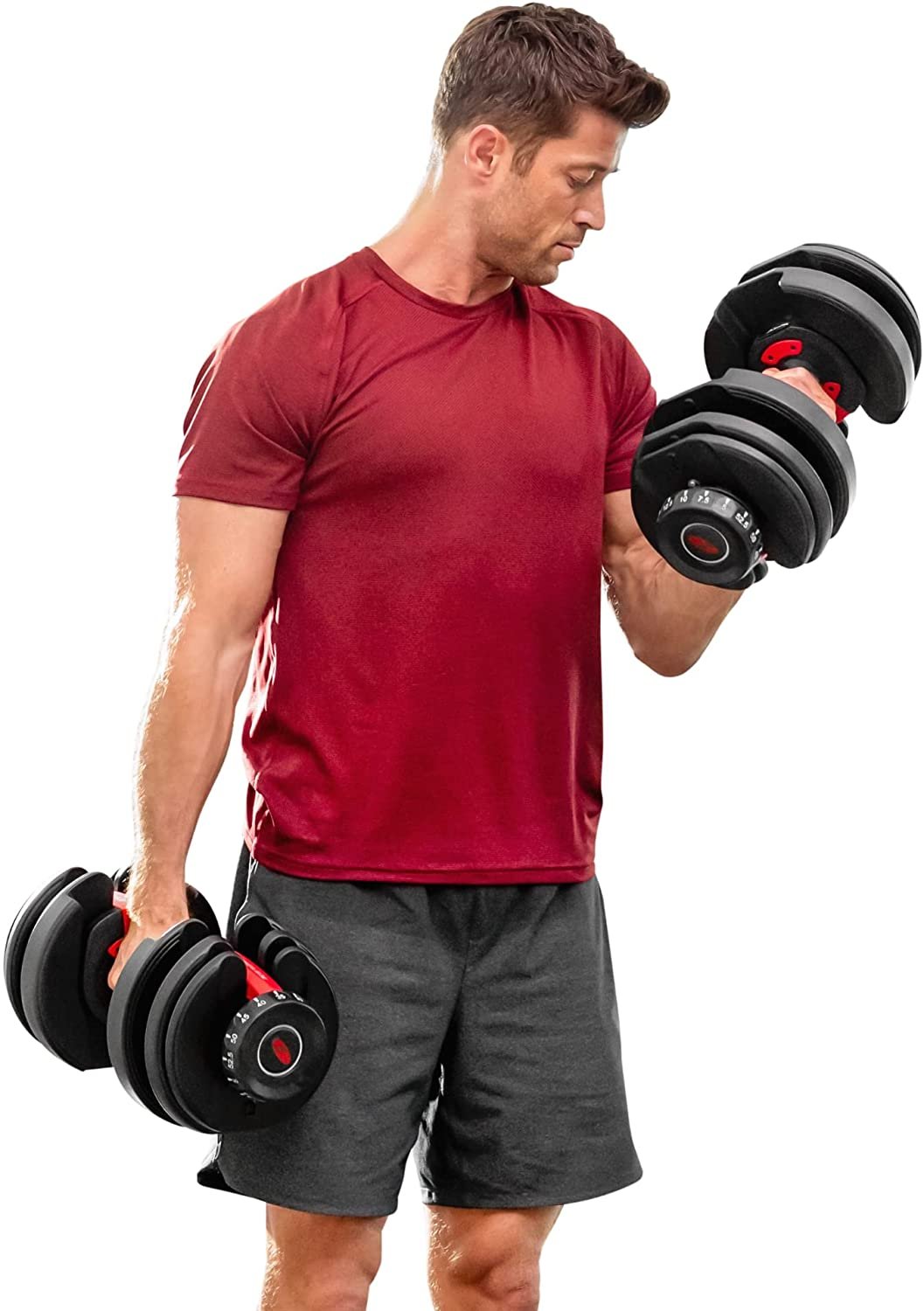Bowflex SelectTech 552i Adjustable Dumbbell - 2 to 24kg Pair
