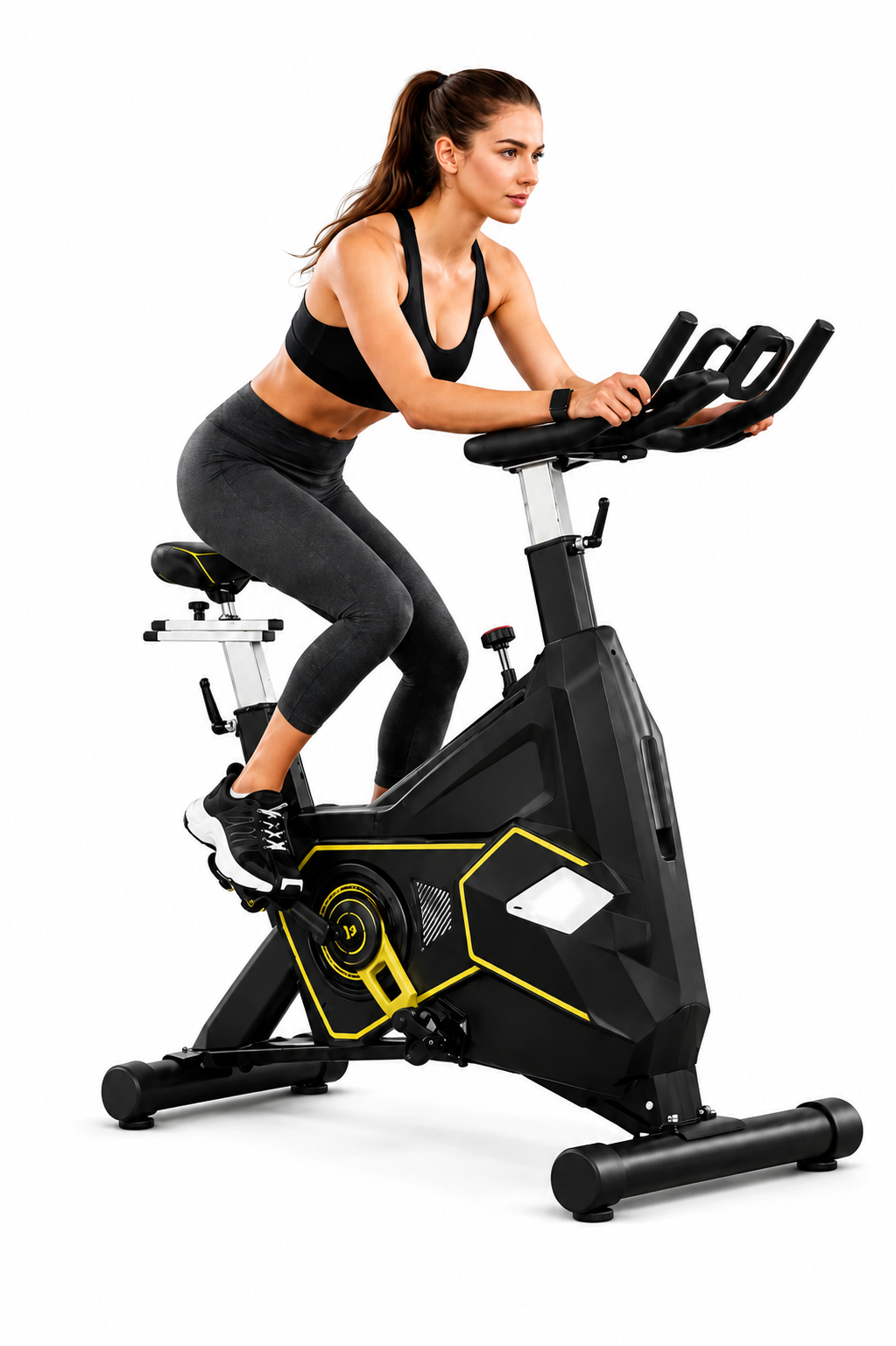 Miracle Fitness Commercial Spin Bike 20KG Spin Wheel