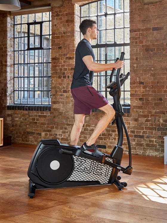 Reebok Fitness ZJET 460 Elliptical Cross Trainer - Silver | Bluetooth