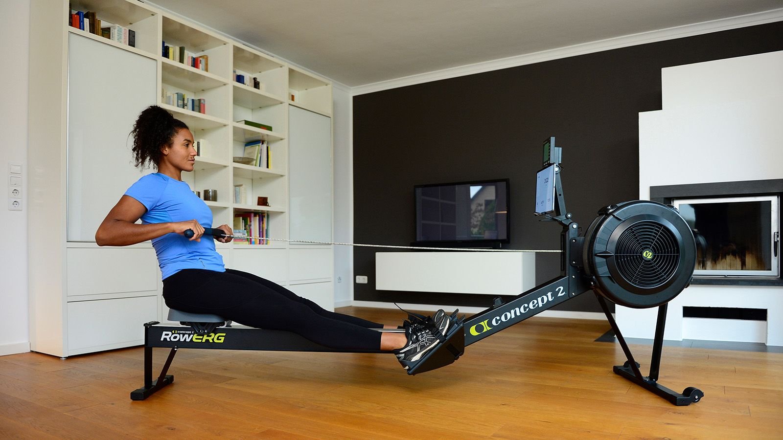 Concept 2 Indoor Rower Model D with PM5 Monitor | Black