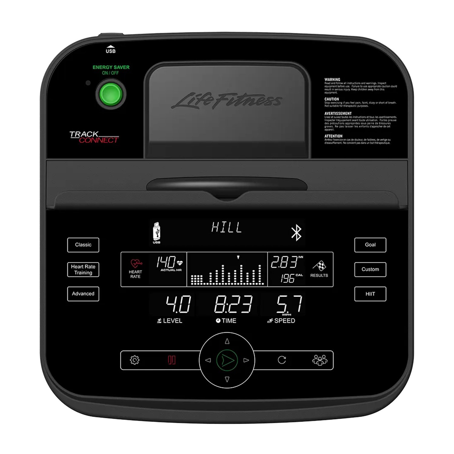 Life Fitness E5 Elliptical Cross-Trainer, Track Connect