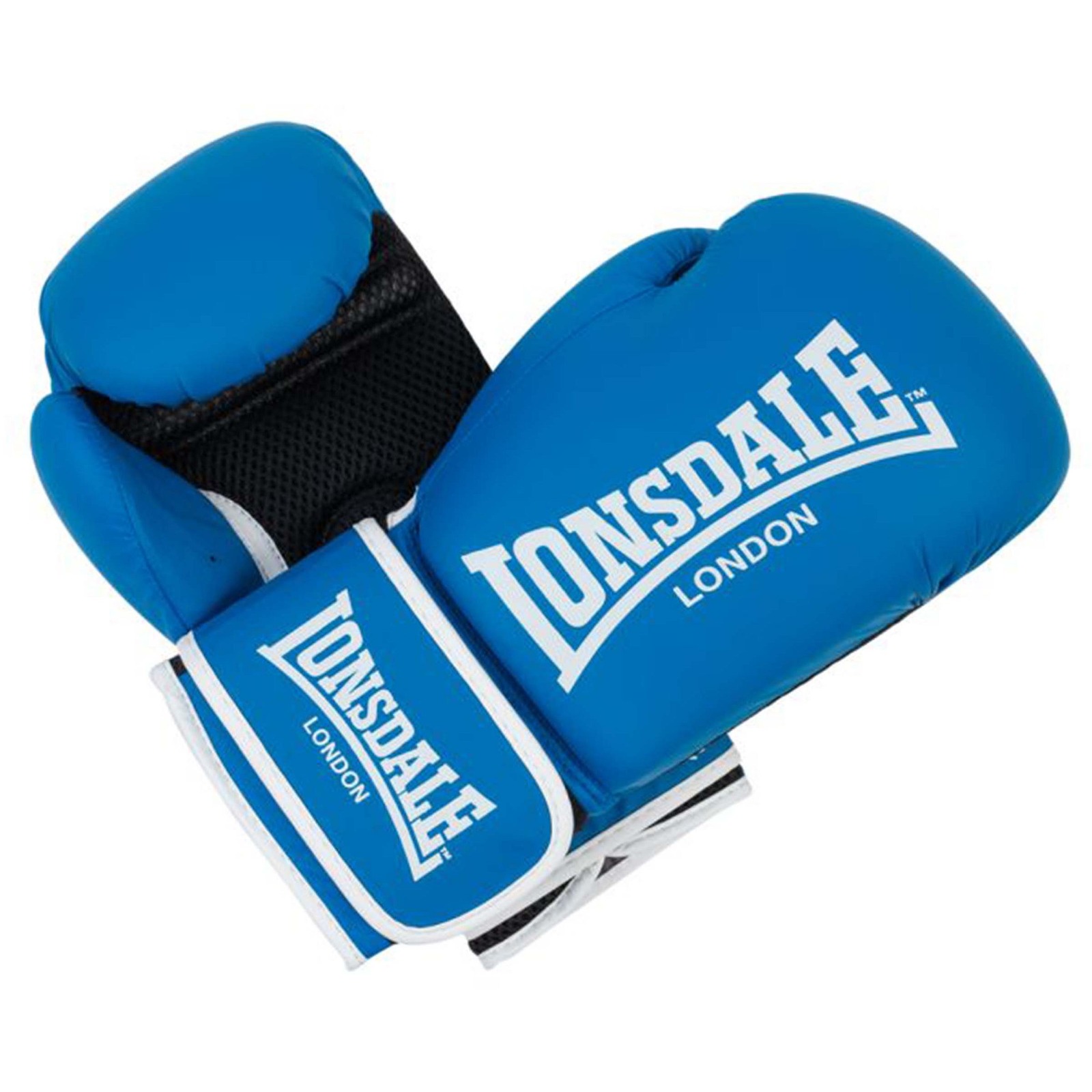 Lonsdale Ashdon Training Gloves (Black/White, 10 oz) - UK