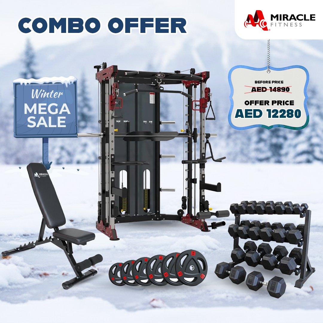 All-in-One Smart Home Gym Equipment Combo Set