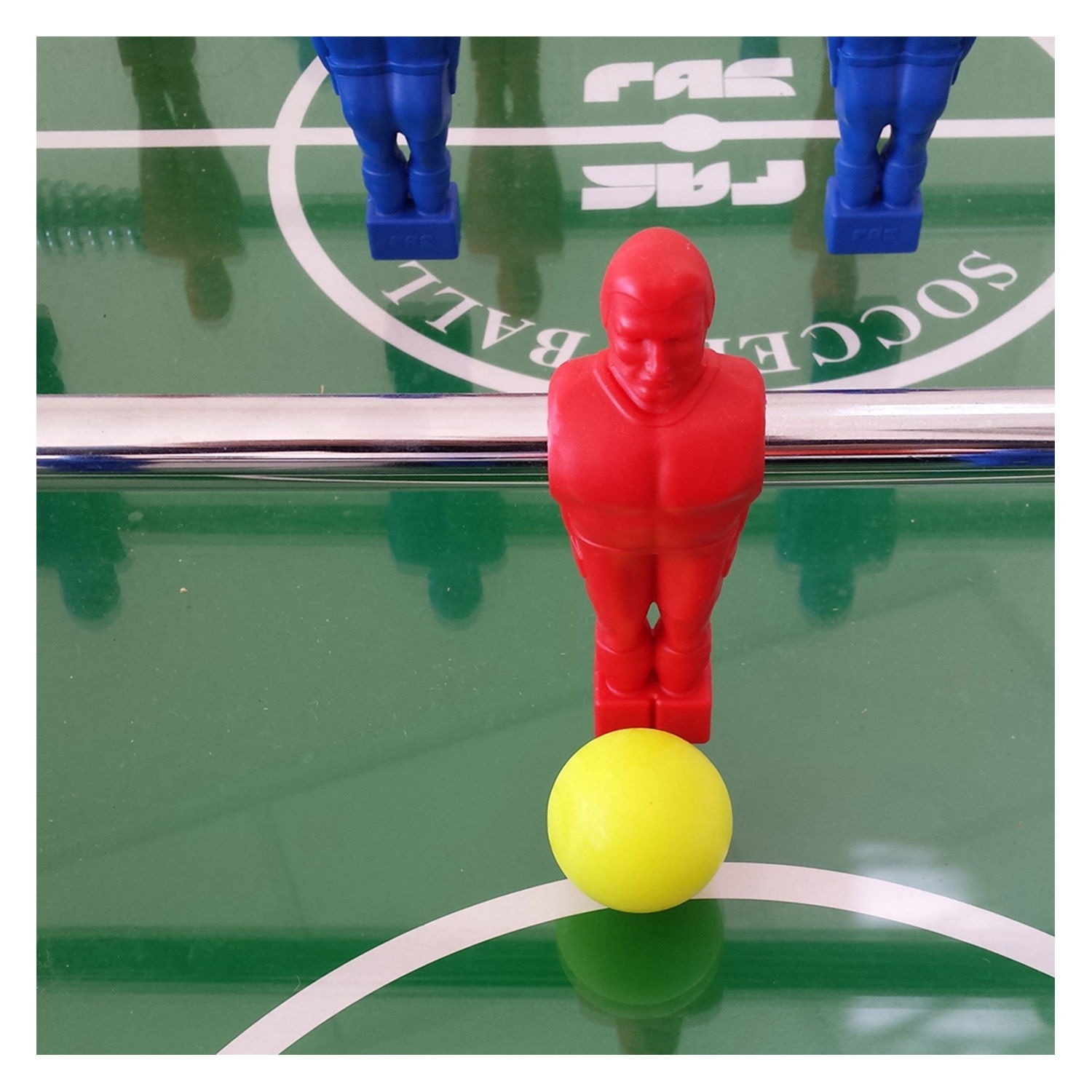 FAS 0CAL0052 Mod. Smile Foosball Table with Telescopic Pole