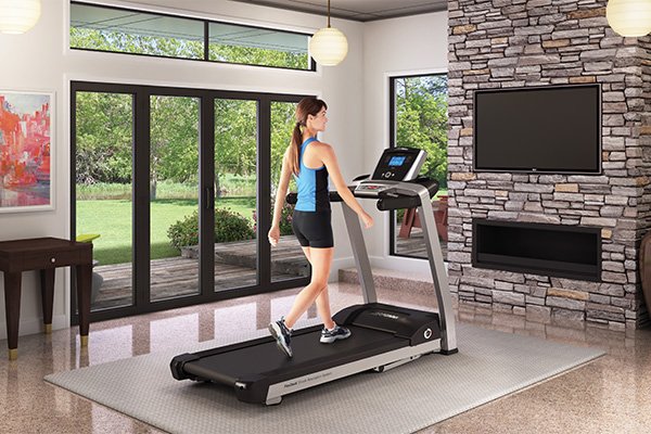 Life Fitness F3 Folding Treadmill, Base+Go Console