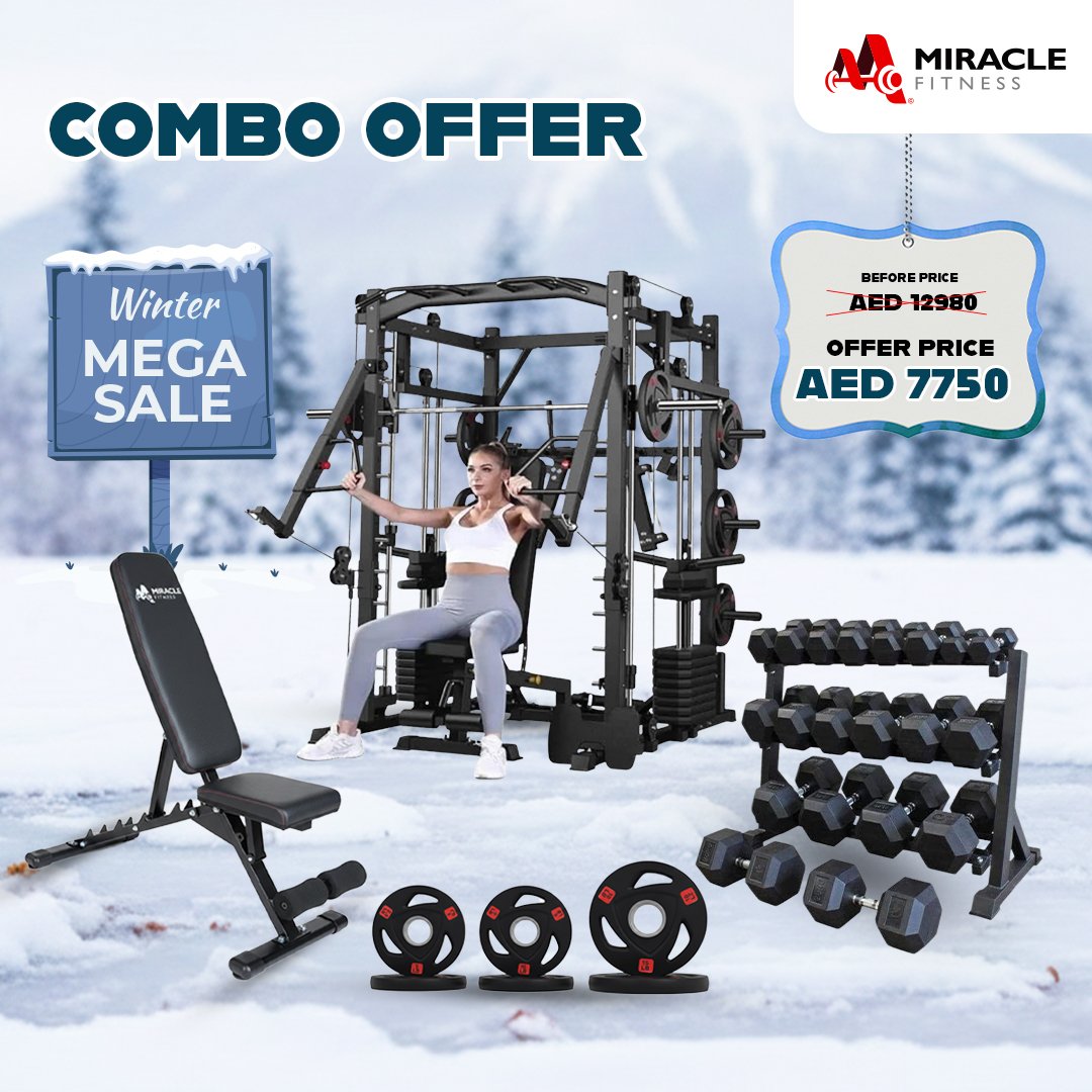 Miracle Fitness All-in-One Multi Functional Trainer Combo Offer