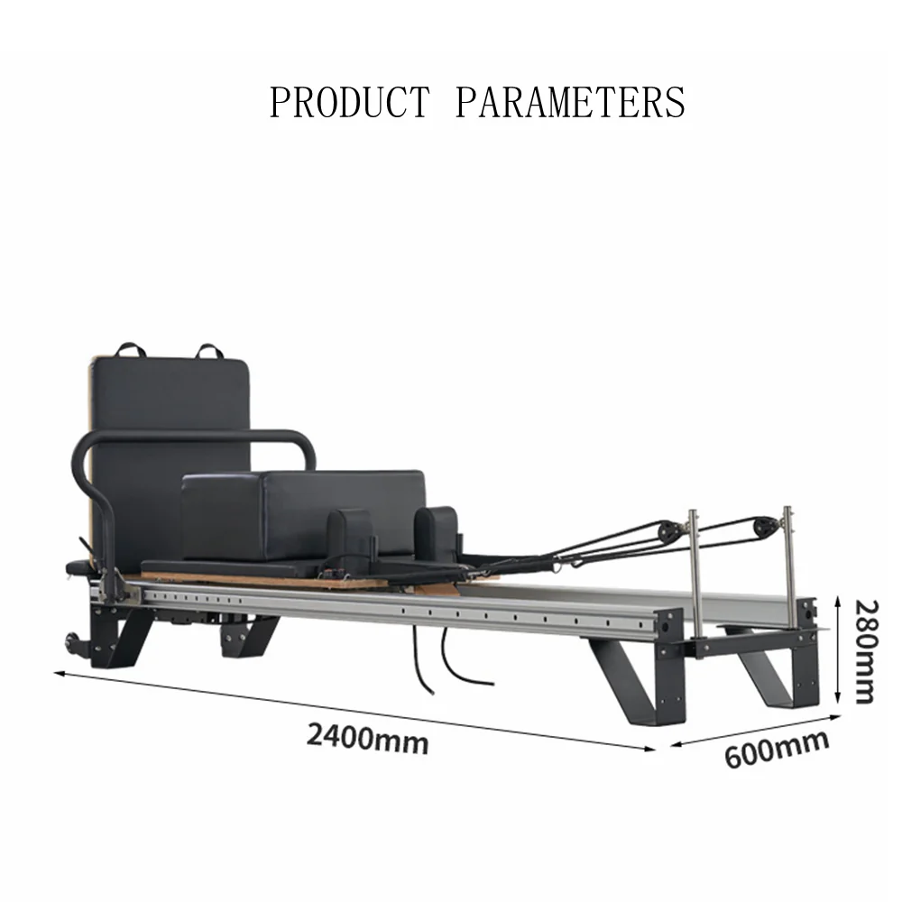 Miracle Fitness-PLT02 Pilates Reformer Aluminum Yoga Bed