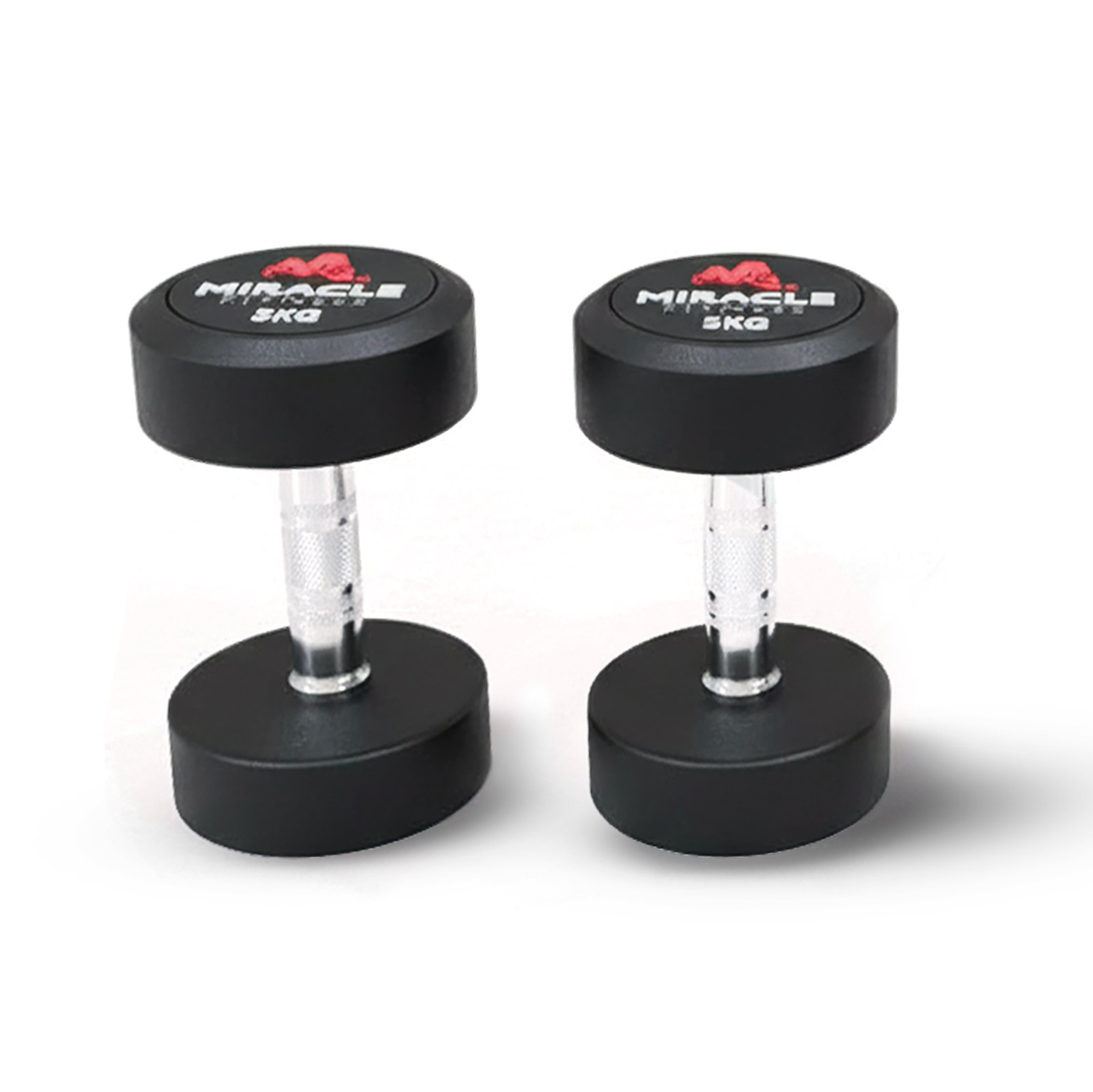 Miracle Fitness Round Dumbbell Full Set 2.5Kg to 25Kg