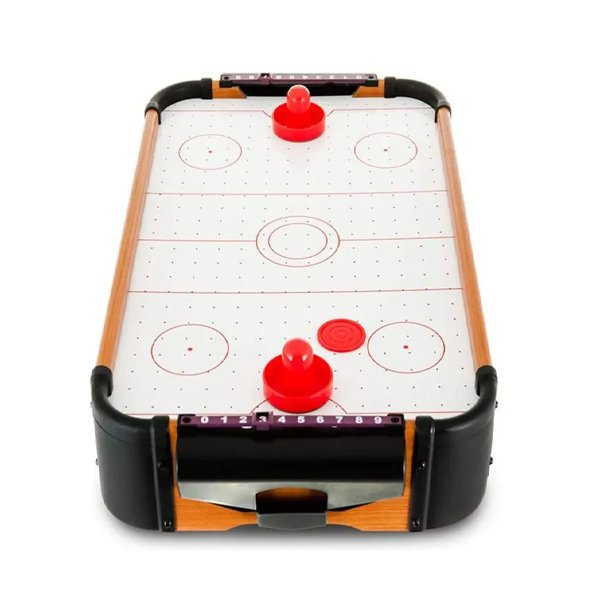 Winmax Mini Air Hockey Table With 2 Pushers And 1 Puck