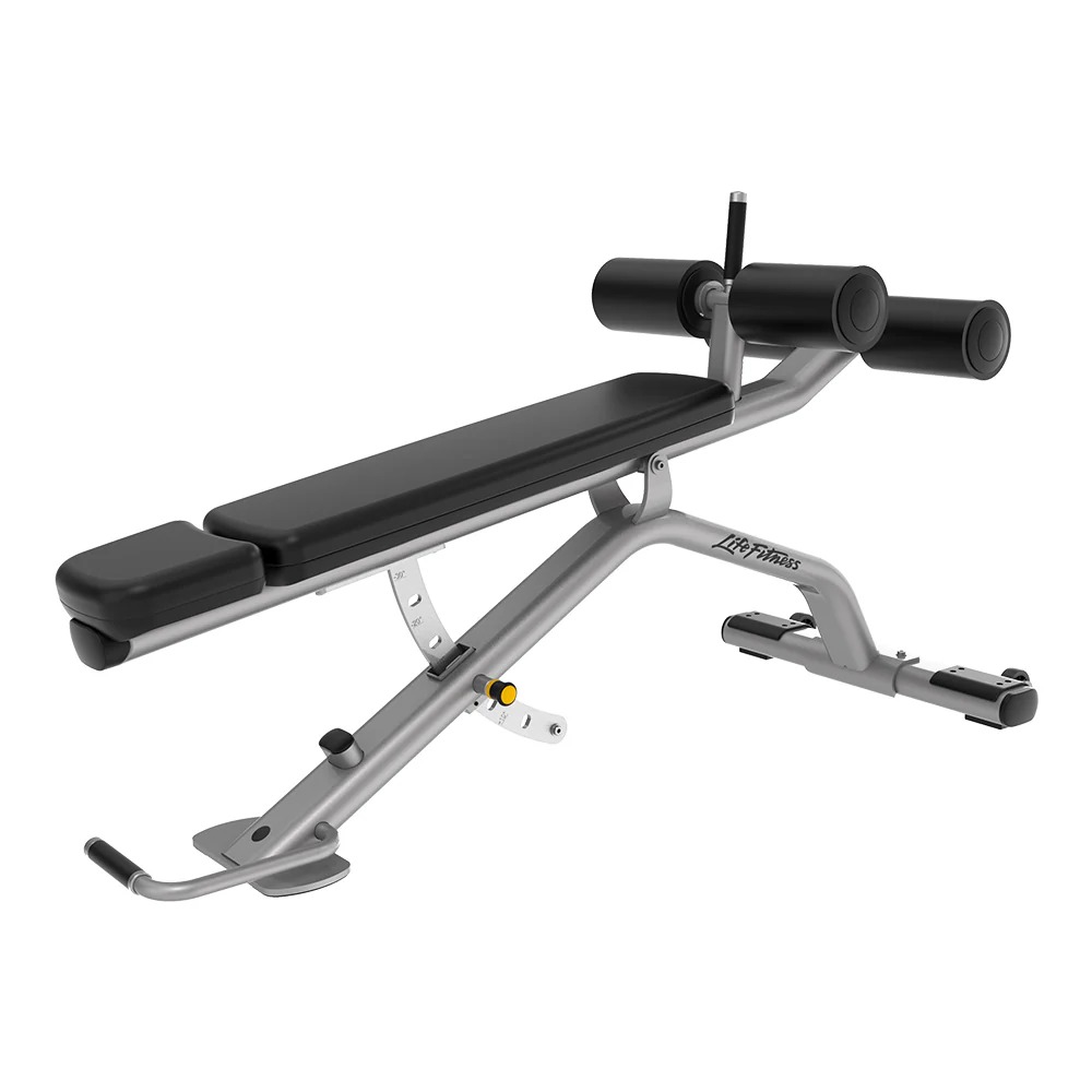 Life Fitness Adjustable Decline Abs Bench