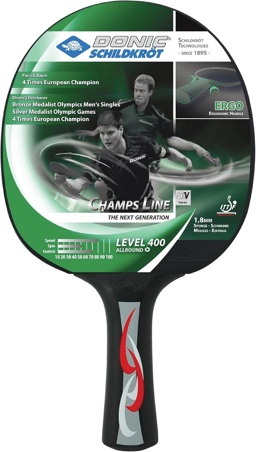 Donic Table Tennis Bat - Model Young Champs 200 to 900