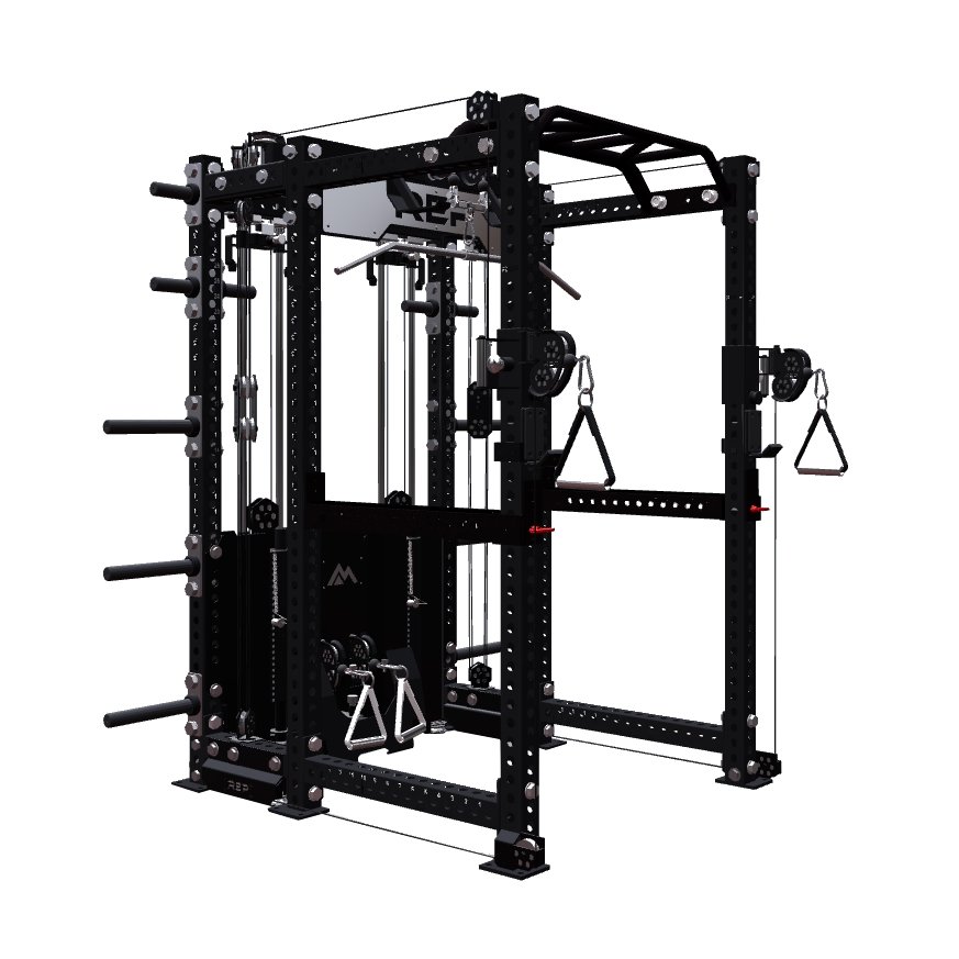 REP Fitness Athena Functional Trainer- Metallic Black | 6-Post PR-5000 System | 80 Inch